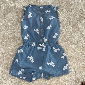 Cute heart romper